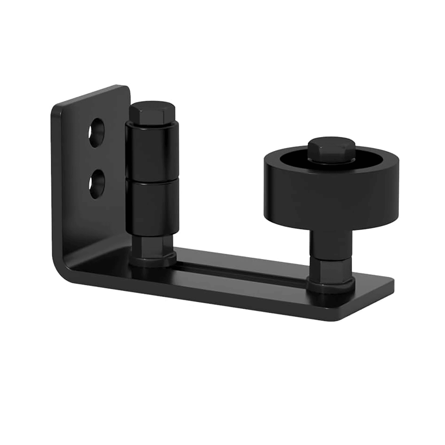 CRAZY ELF 28" x 84" Six Paneled Real Primed Door Slab + 6.6FT Barn Door Sliding Hardware + Adjustable Floor Guider + Pull Handle, DIY Unfinished Paneled Door, Modern Interior Barn Door, Water-proof - JM Variety Store